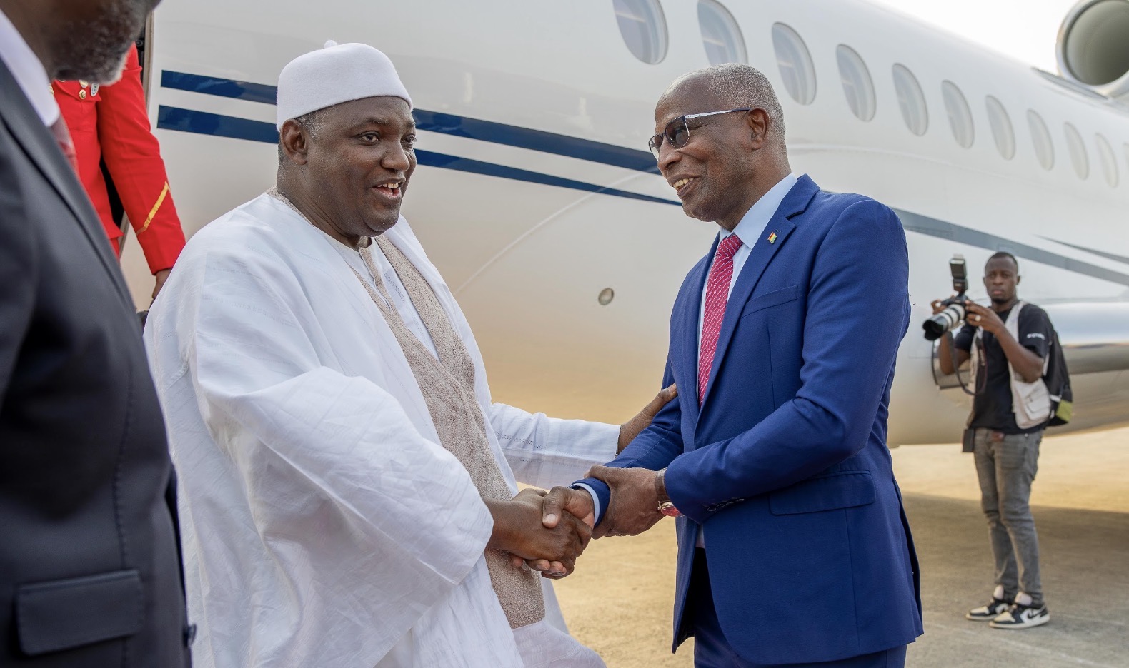 VISITE OFFICIELLE : LE PRÉSIDENT GAMBIEN ADAMA BARROW ATTENDU À CONAKRY CE MERCREDI 2 SEPTEMBRE