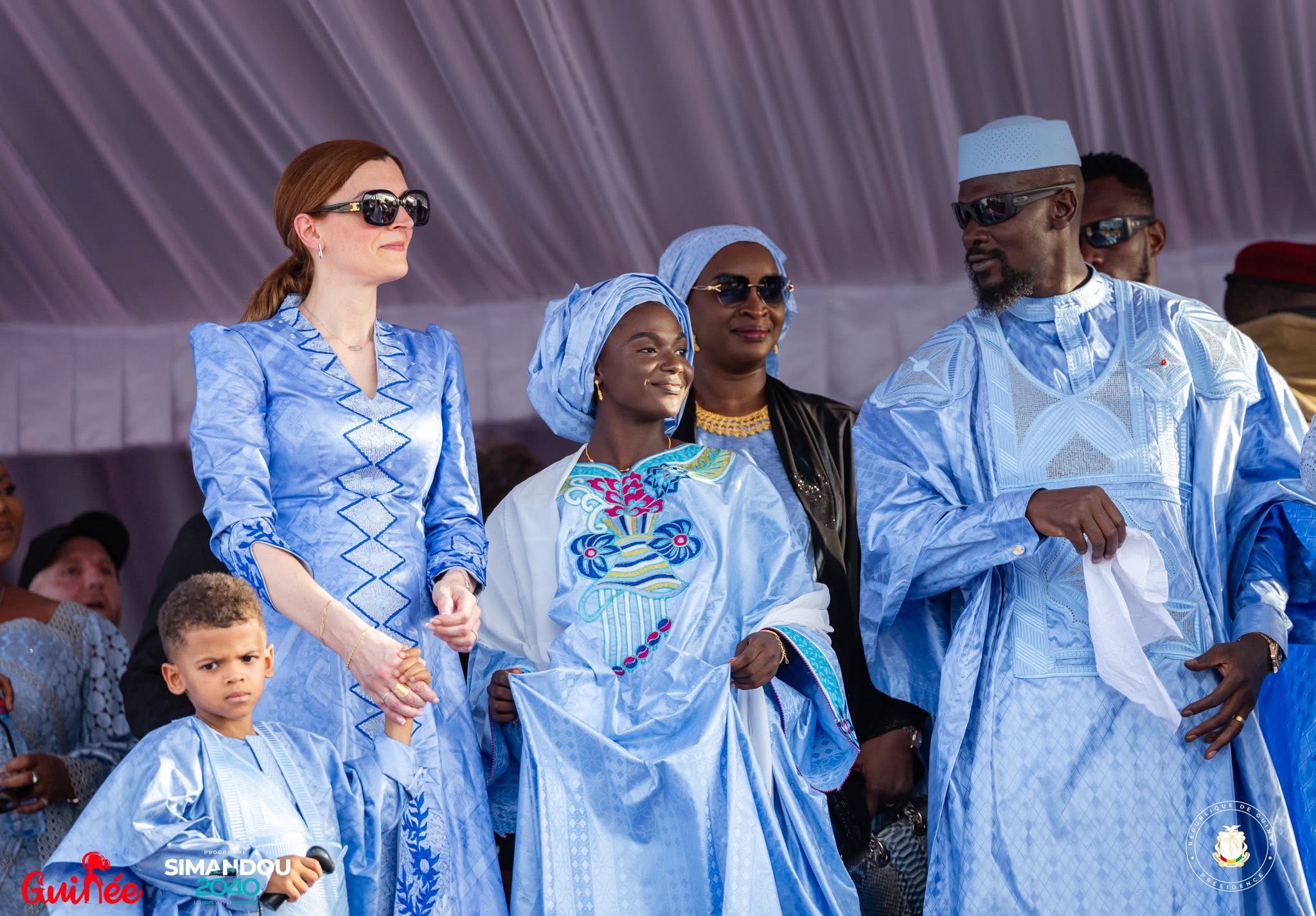 Heureuse nouvelle à la Présidence : Mamadi Doumbouya annonce la naissance de sa fille