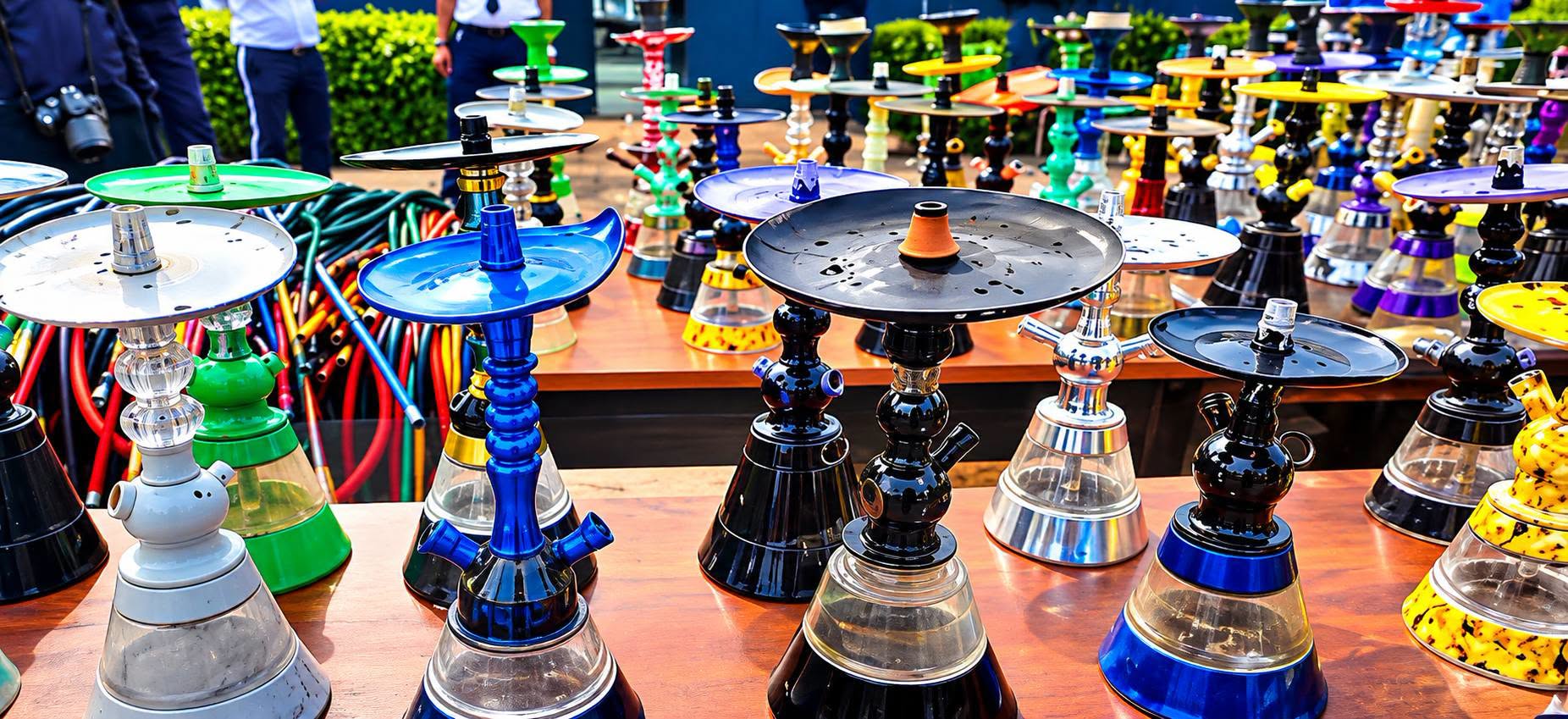 Labé : plus de 40 appareils de chicha saisis, 16 personnes interpellées